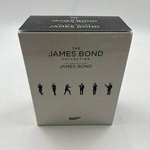 The James Bond Collection Blu Ray Discs